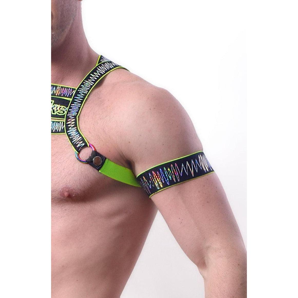 ELECTRO ARM BANDS | Neon Green