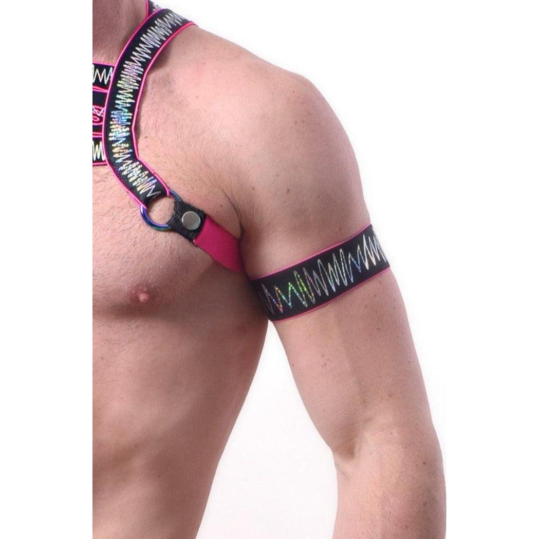 ELECTRO ARM BANDS | Neon Pink