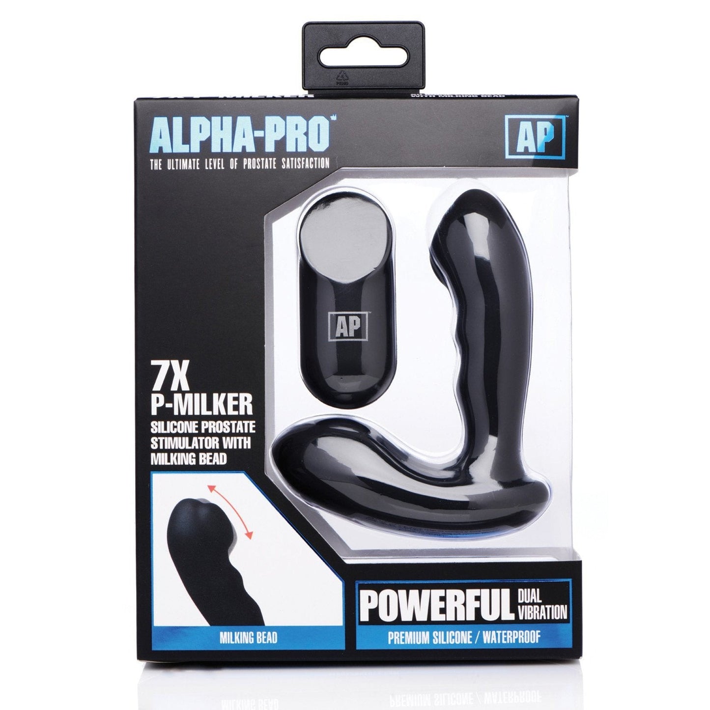 Alpha Pro 7x P-Milker Prostate Stimulator w/Milking Bead