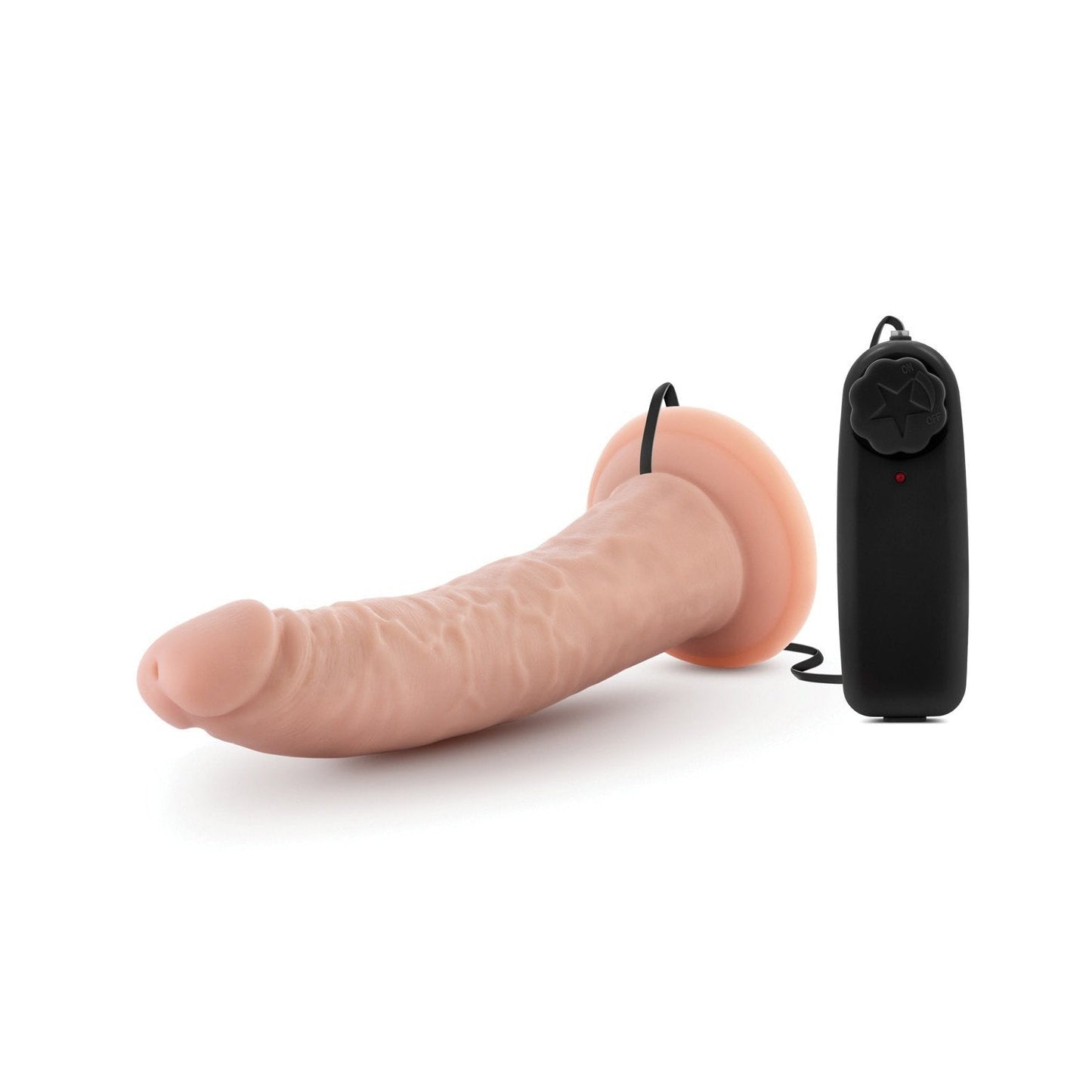 Blush Dr. Skin Dr. Dave 7" Cock w/Suction Cup