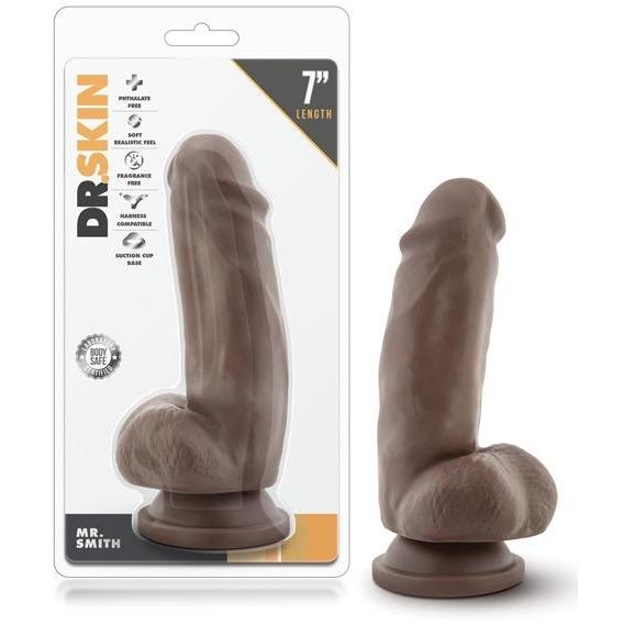 Blush Dr. Skin Mr. Skin 6" Dildo with Suction Cup - Mr. Smith