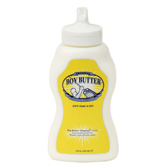Boy Butter Churn Style - Squeeze Bottle 9 oz