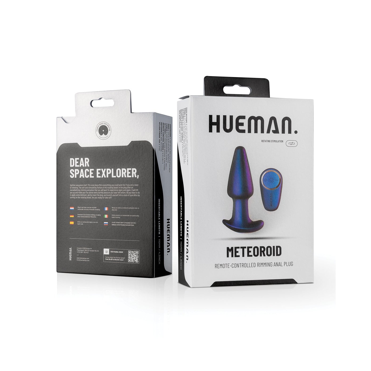 Hueman Meteoroid Rimming Anal Plug Adam's Toy Box Hueman Meteoroid Rimming Anal Plug Adam's Toy Box