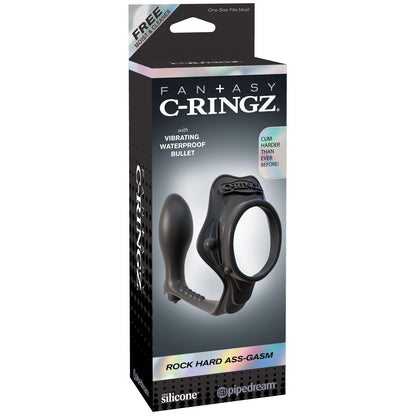 Fantasy C-Ringz Rock Hard Ass-Gasm Vibrating Ring