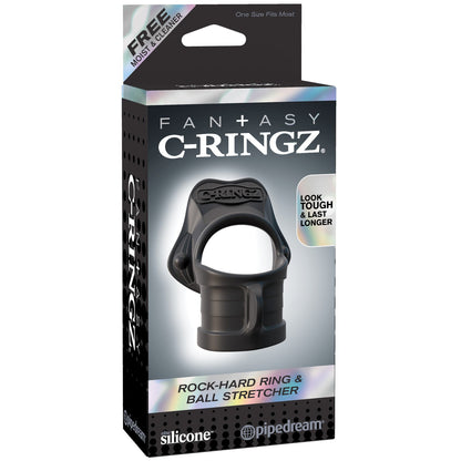 Fantasy C-Ringz Rock Hard Cock Ring & Ball Stretcher