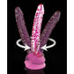 Icicles No. 86 Hand Blown Glass Massager with Suction Cup