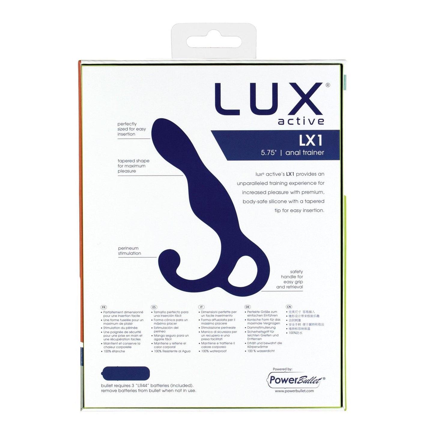 Lux Active LX1 Silicone Anal Trainer