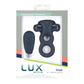 Lux Active Triad 4.5" Vibrating Dual Ring With Remote