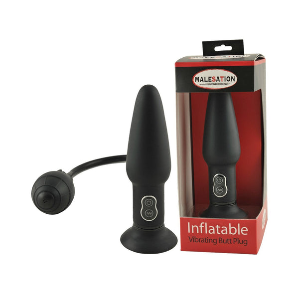 Shop Malesation Inflatable Butt Plug w/Vibration | Butt Plugs Adam's Toy Box Shop Malesation Inflatable Butt Plug w/Vibration | Butt Plugs Adam's Toy Box