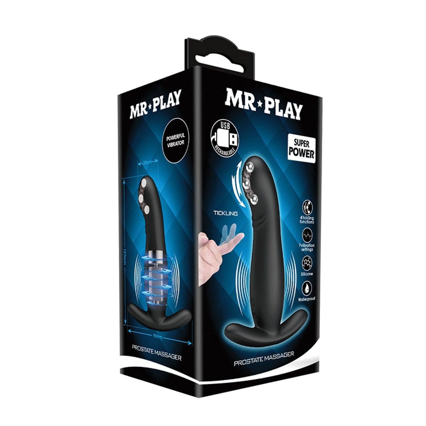 Mr. Play Rolling Bead Prostate Massager