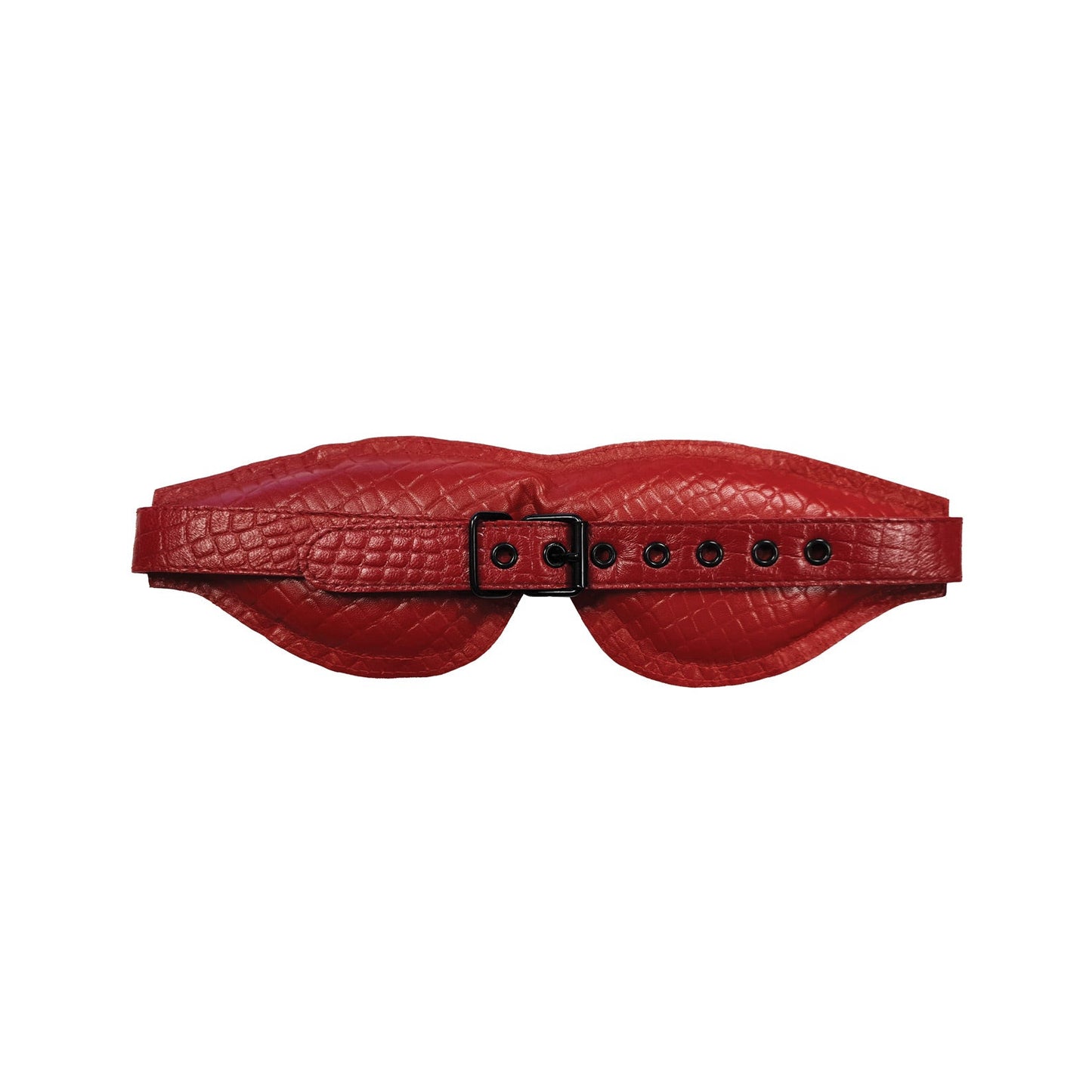 Rouge Large Padded Leather Blindfold
