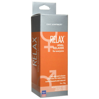 Relax Anal Relaxer - 2 oz Tube