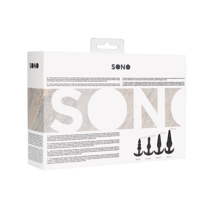 Shots Sono No. 8 Butt Plug - Set of 4