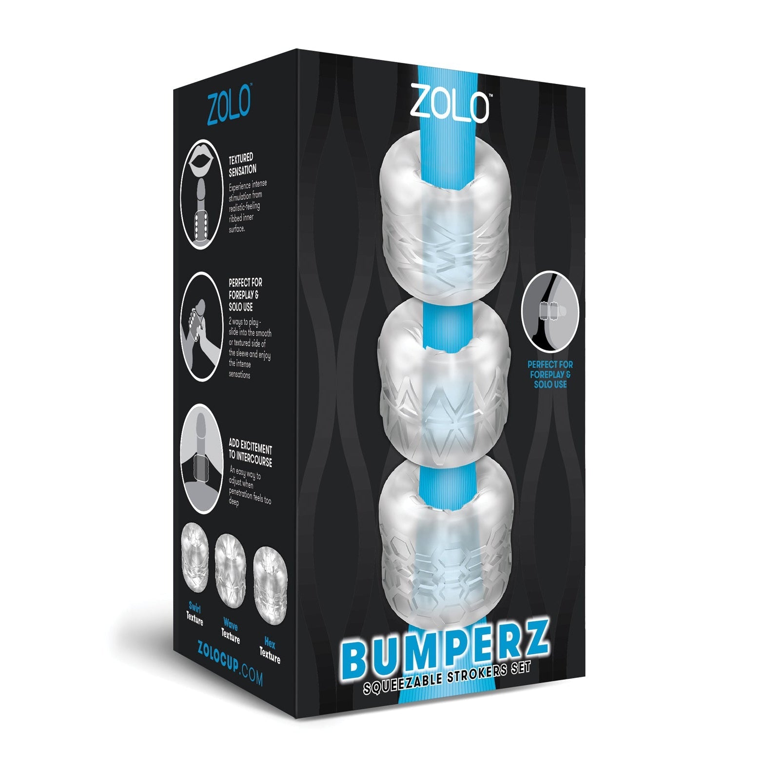 ZOLO Bumperz Squeezable Stroker Set