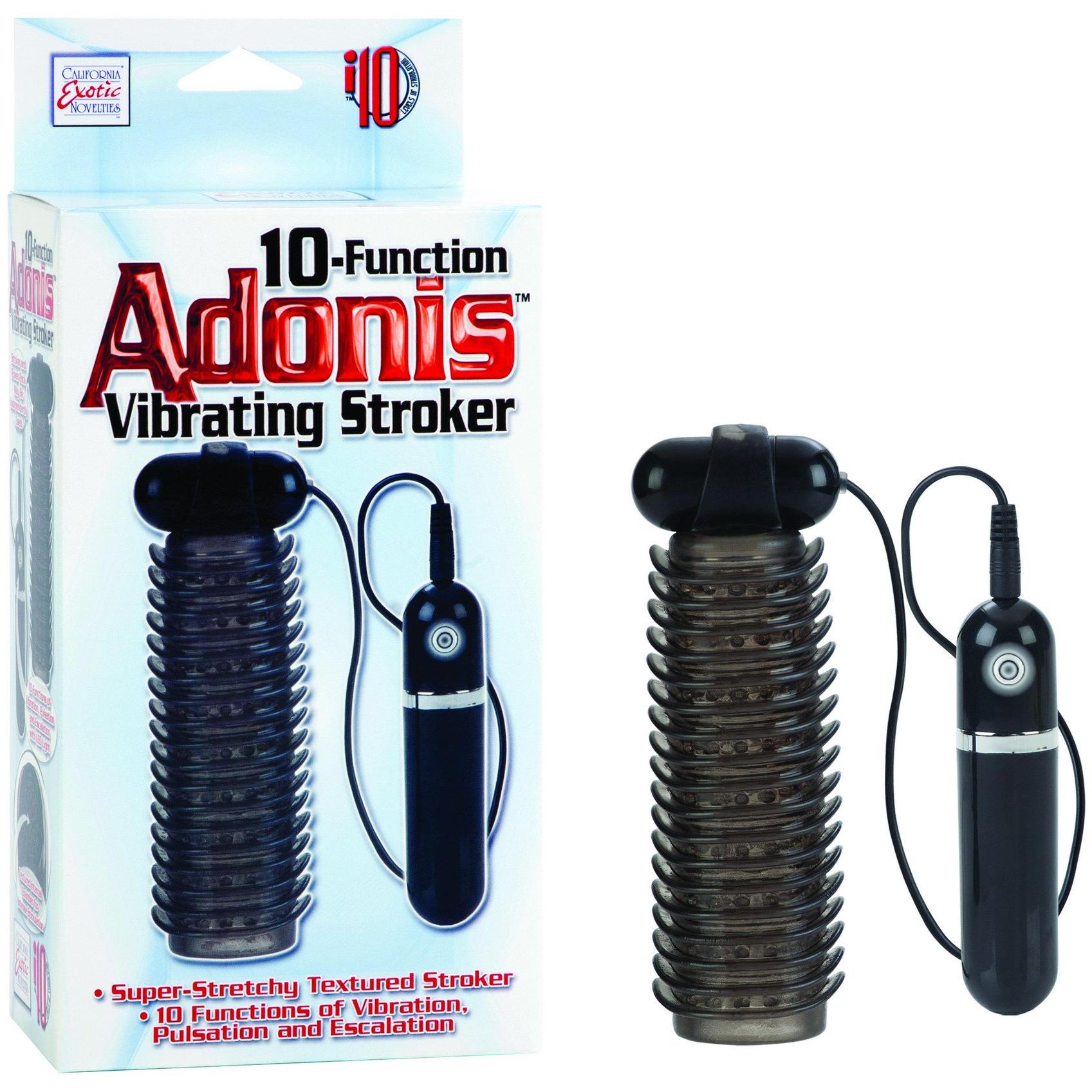 Adonis 10 Function Vibrating Stroker