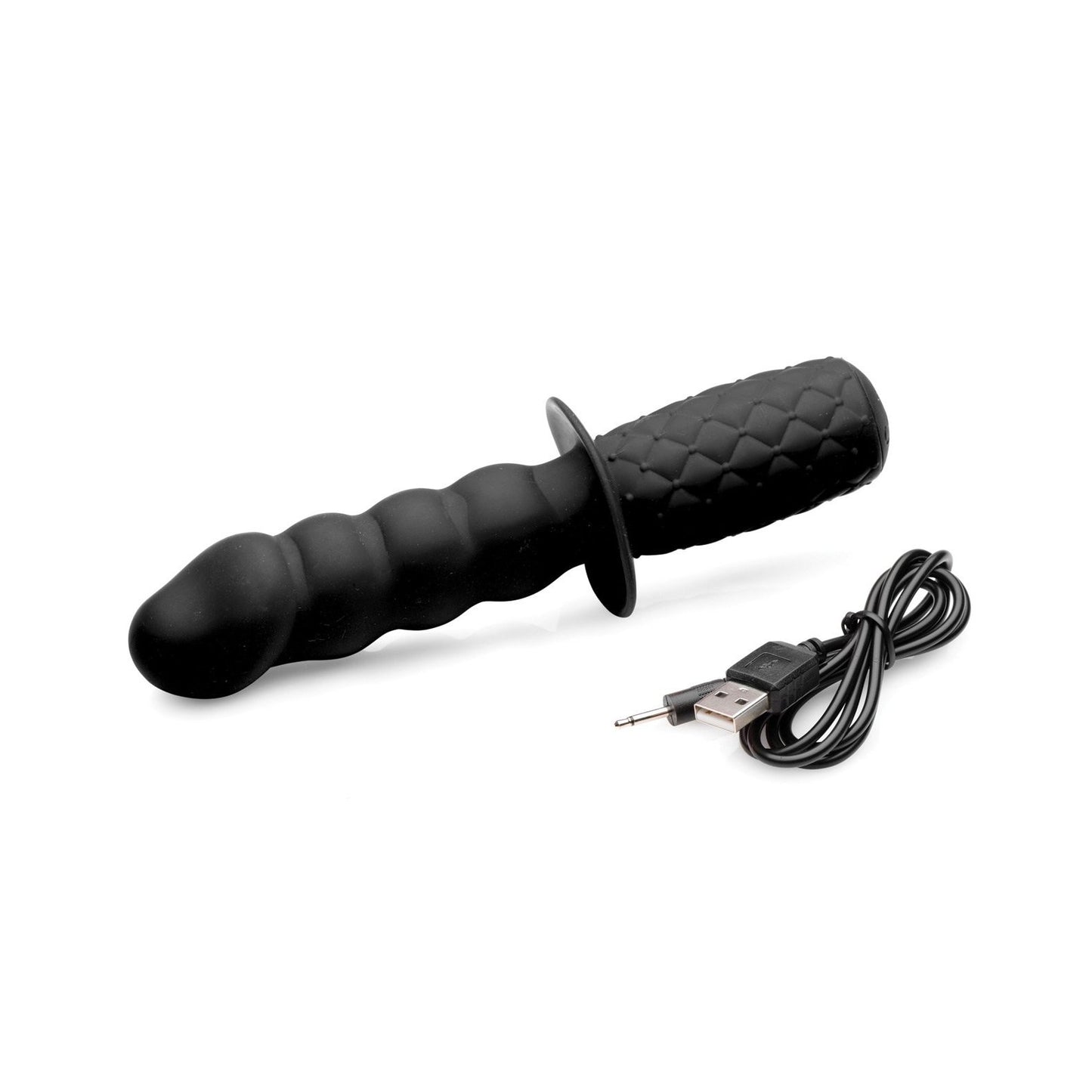 Ass Thumpers The Handler 10x Silicone Vibrating Thruster