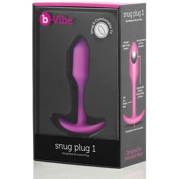B-Vibe Snug Butt Plug 1