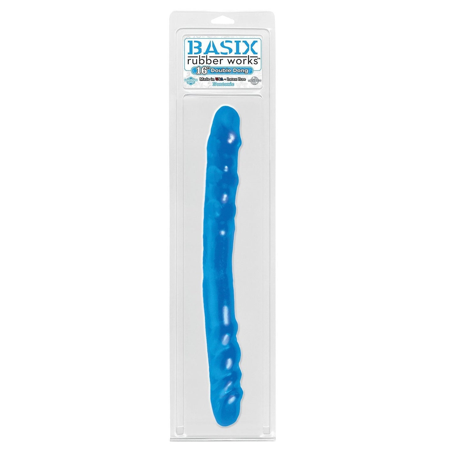 Basix 16" Double Dong-Blue