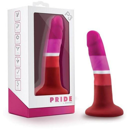 Blush Avant P3 Silicone Plug - Lesbian Pride