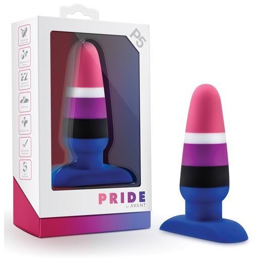 Blush Avant P5 Silicone Plug - Fluid Pride