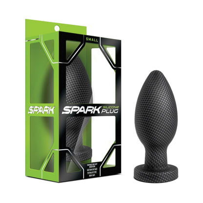 Blush Small Spark Butt Plug - Carbon Fiber