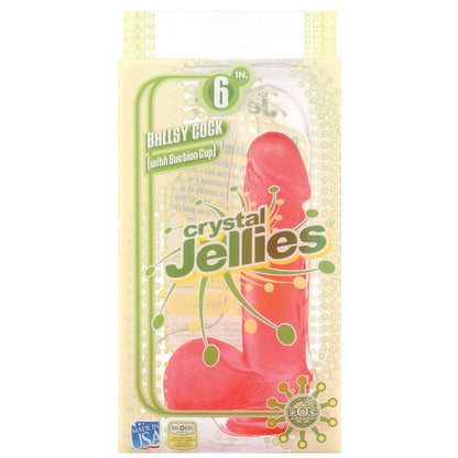 Crystal Jellies Dildos - Ballsy Cock