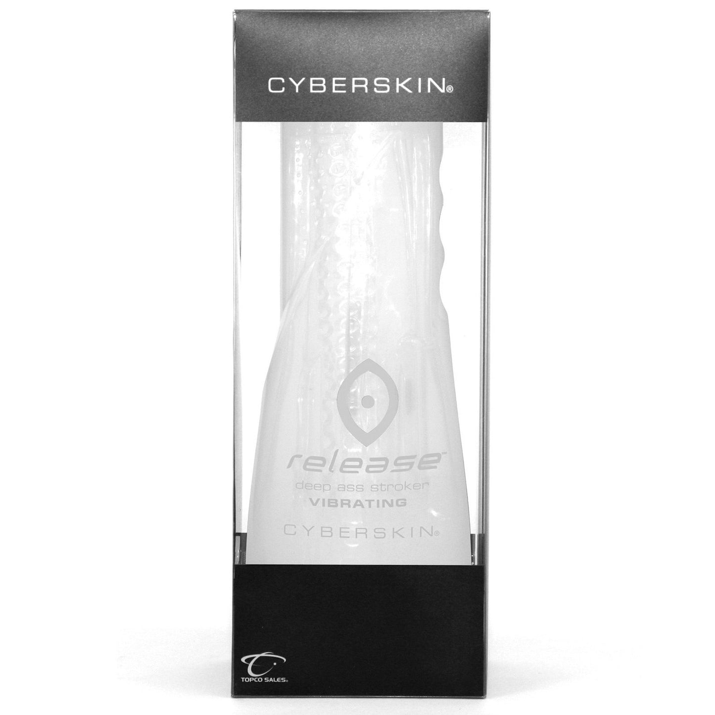 Cyberskin Release Tight Ass Stroker Clear