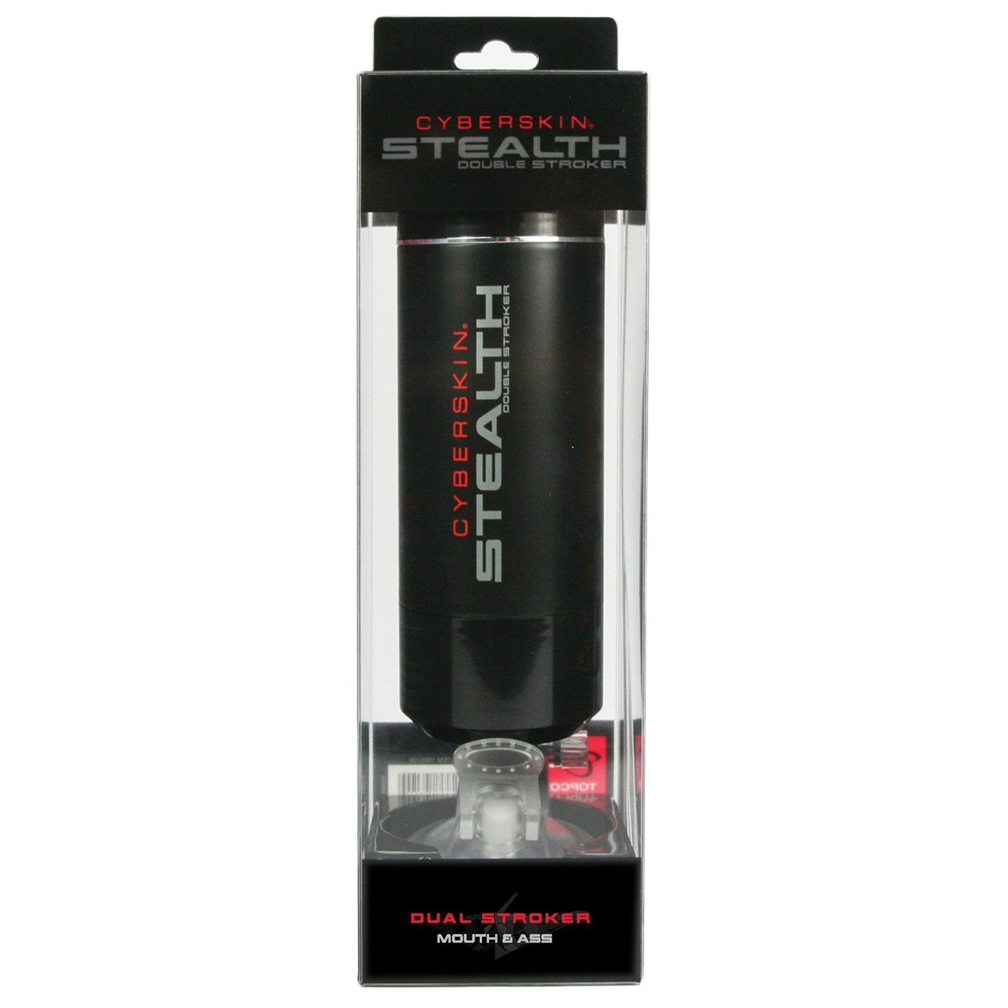 Cyberskin Stealth Dual Stroker Mouth & Anal