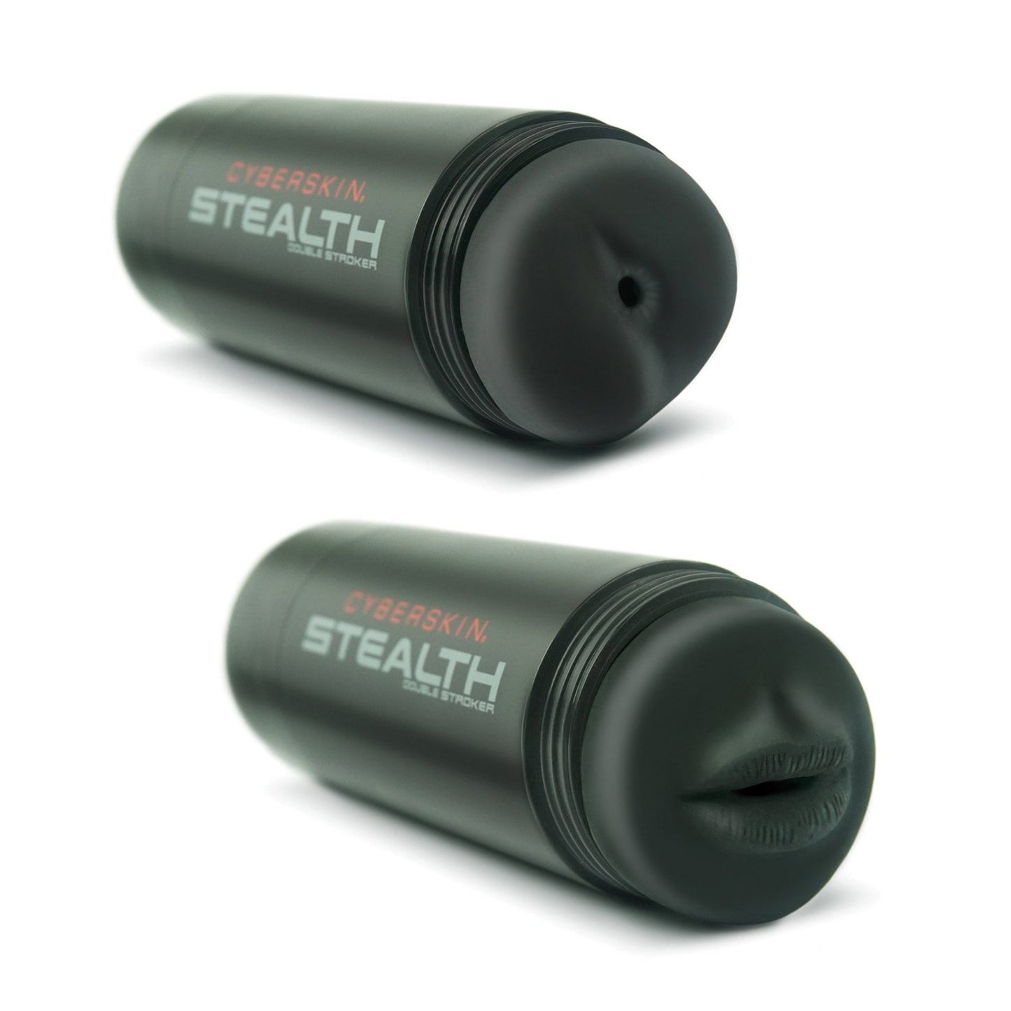 Cyberskin Stealth Dual Stroker Mouth & Anal