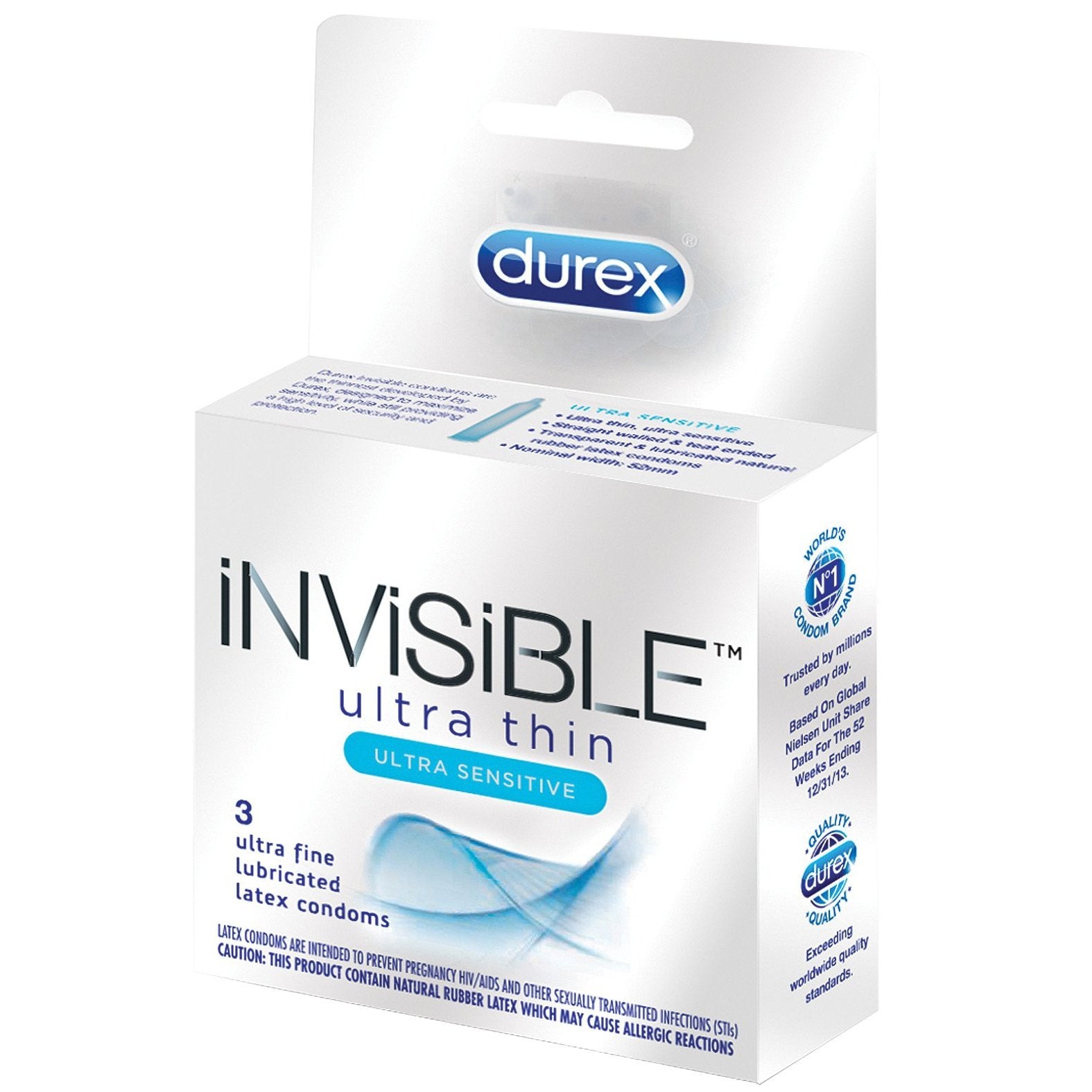 Shop Durex Invisible Ulta Thin Condom