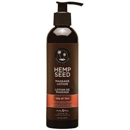 Earthly Body Hemp Seed Massage Lotion