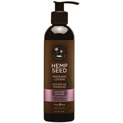 Earthly Body Hemp Seed Massage Lotion