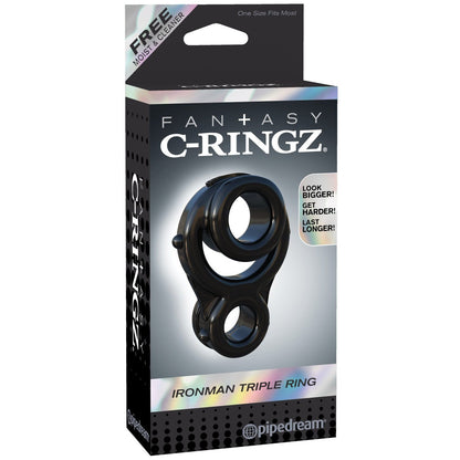Fantasy C Ringz Ironman Triple Cock Ring