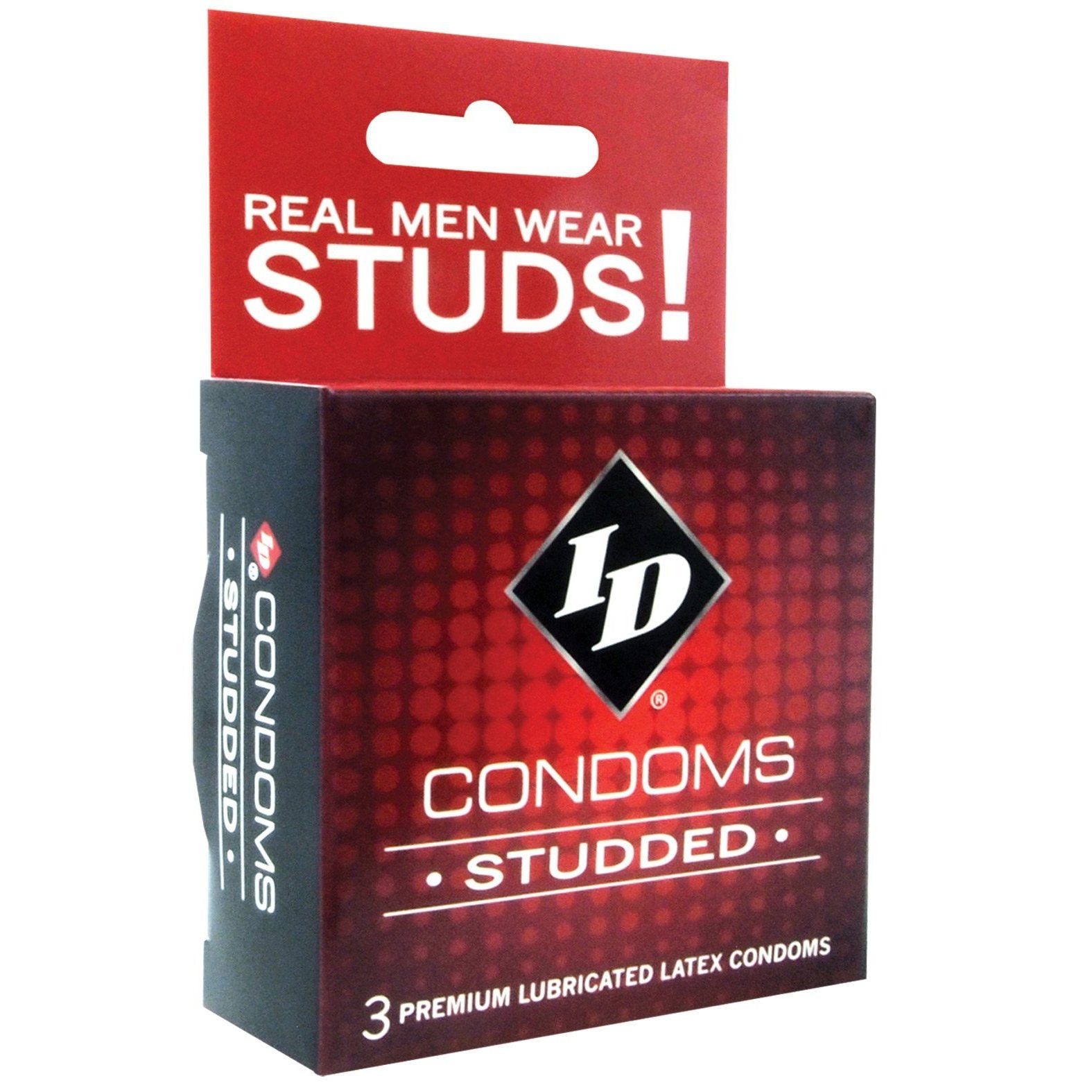 ID Studded Condoms - Box of 3