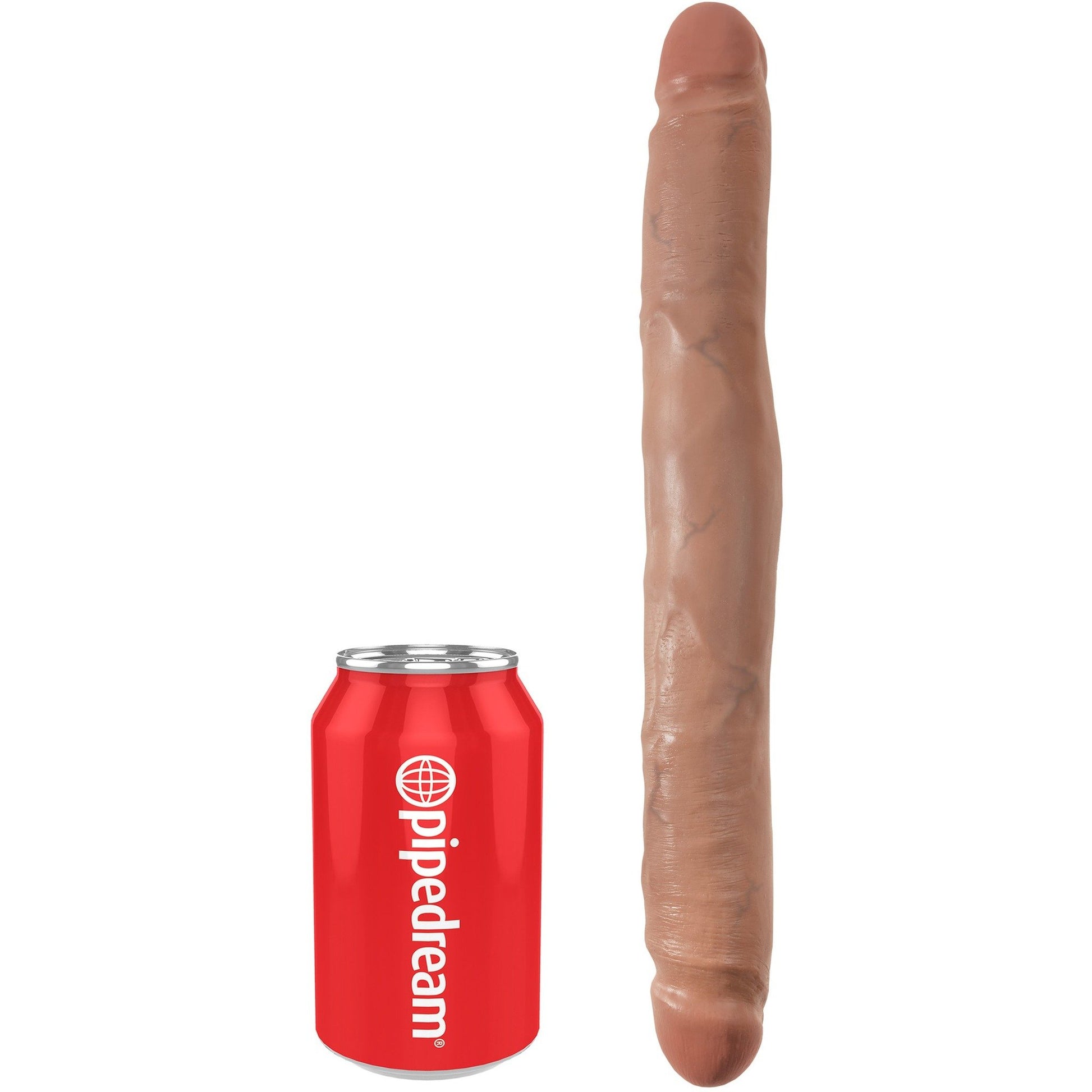 King Cock 12" Slim Double-Ended Dildo