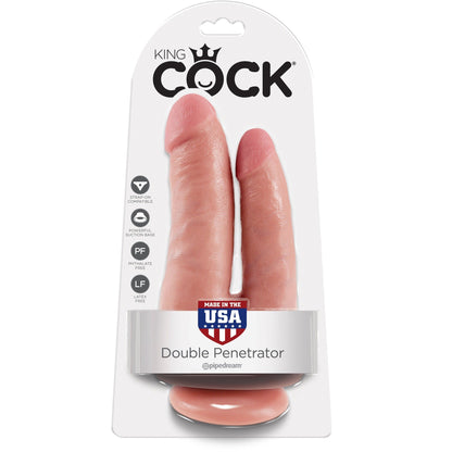 King Cock Double Penetrating Dildo