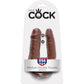 King Cock Medium Double Trouble - Double Ended Dildo