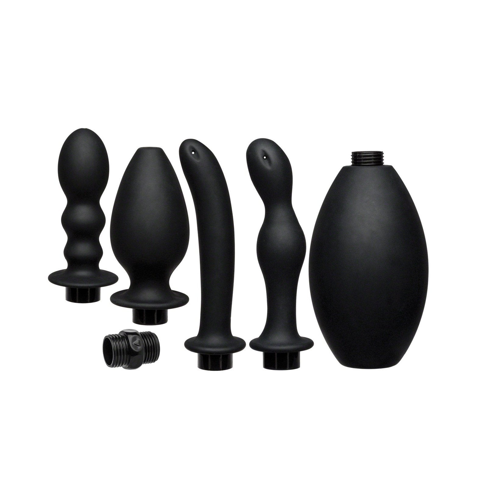 Kink Flow Flush Silicone Anal Douche & Accessories