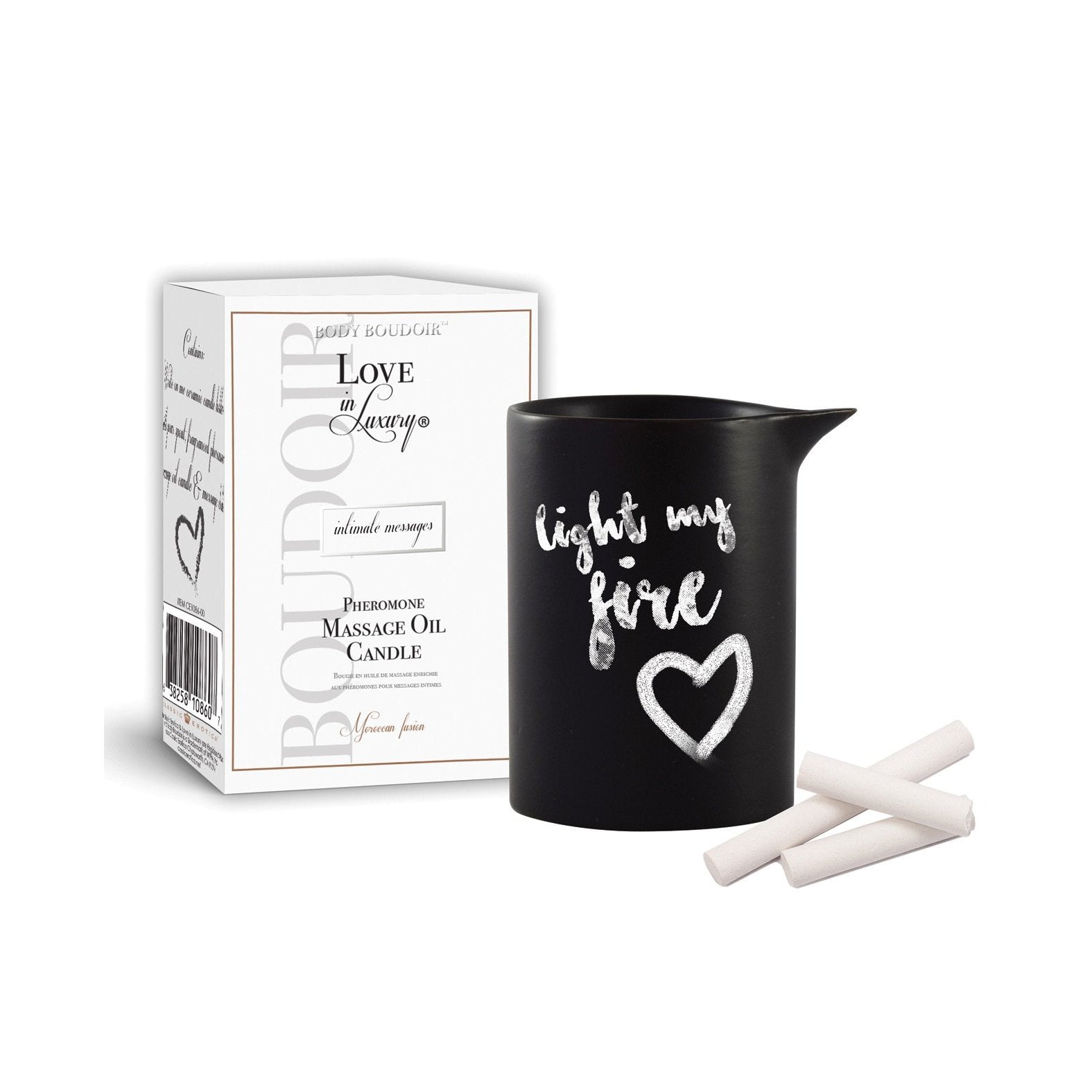 Love in Luxury Intimate Messages Massage Candle