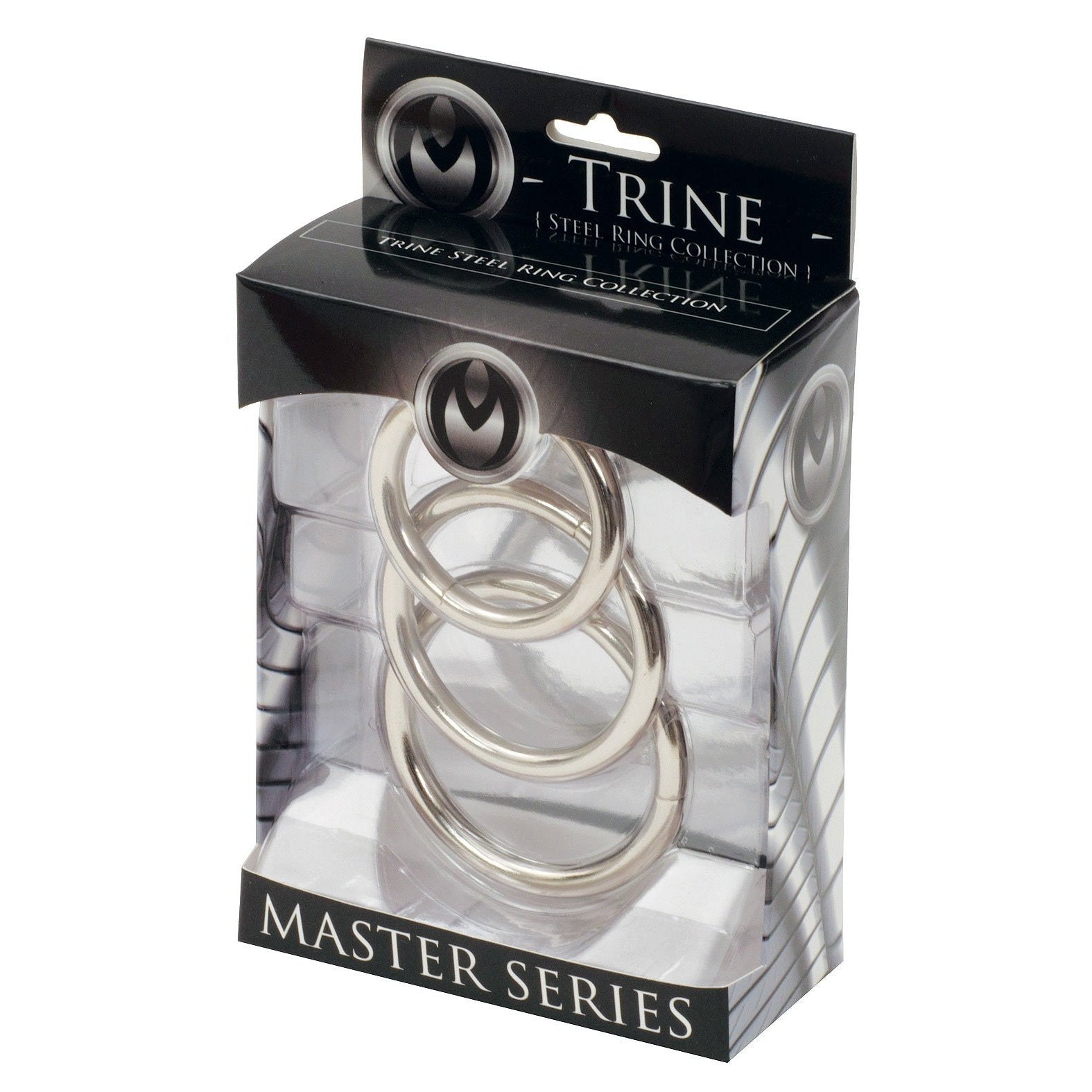 Master Series Trine Steel Cockring Collection
