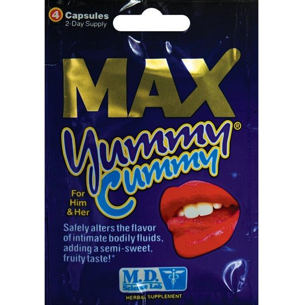 Max Yummy Cummy - 4 ct Packet