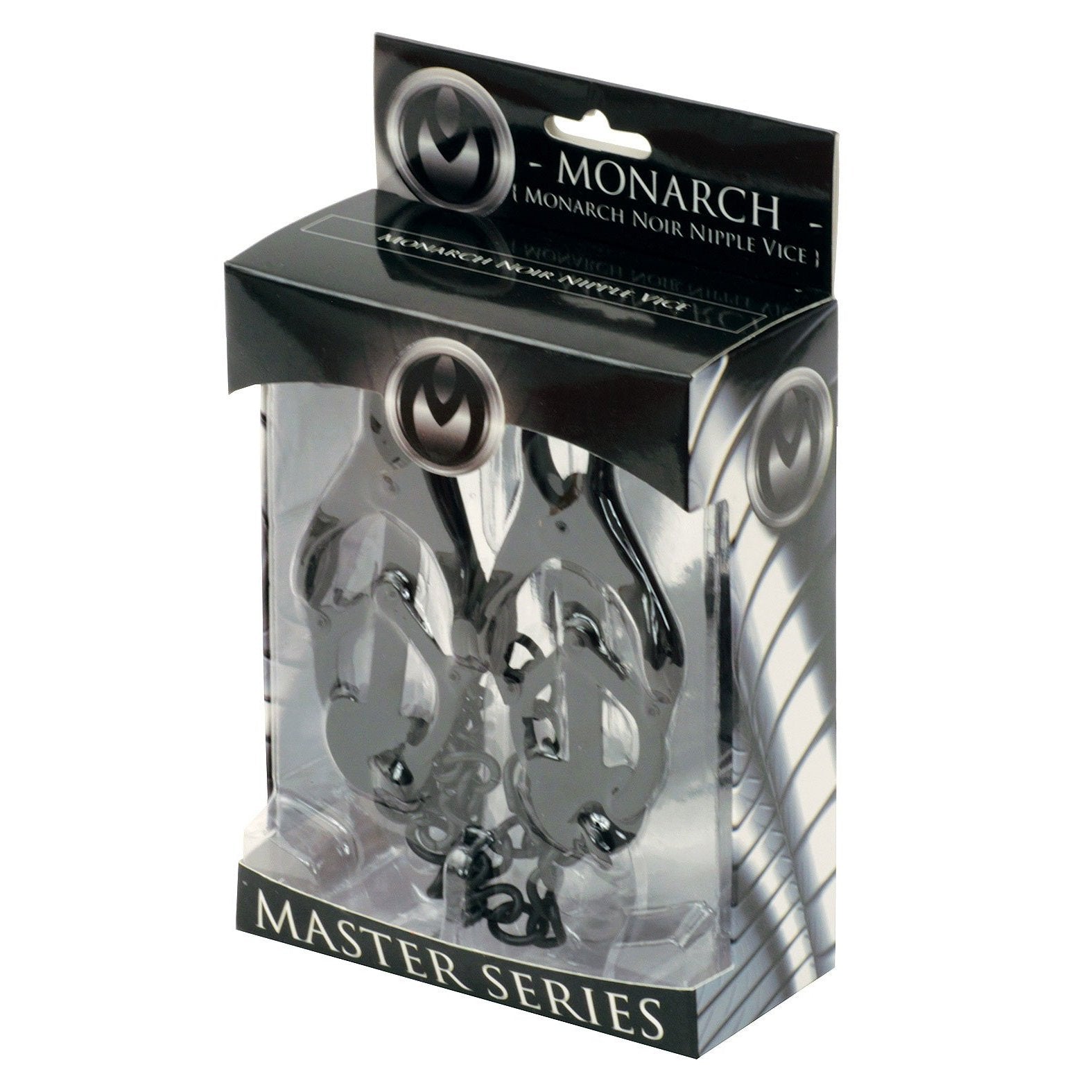 Monarch Noir Nipple Vice by Master Series
