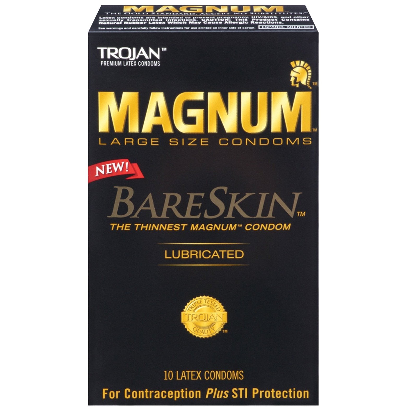New Trojan Magnum Bareskin Condoms