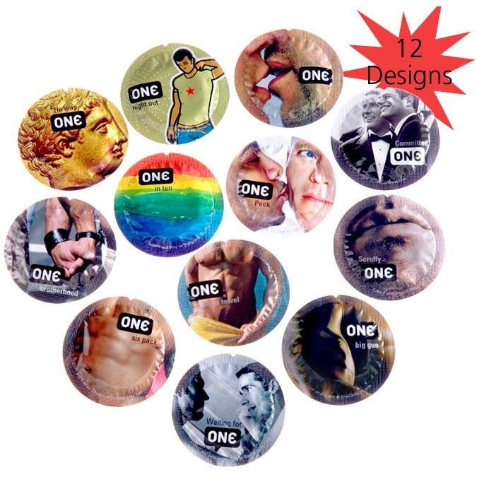 ONE Pride Condoms - Bowl of 100