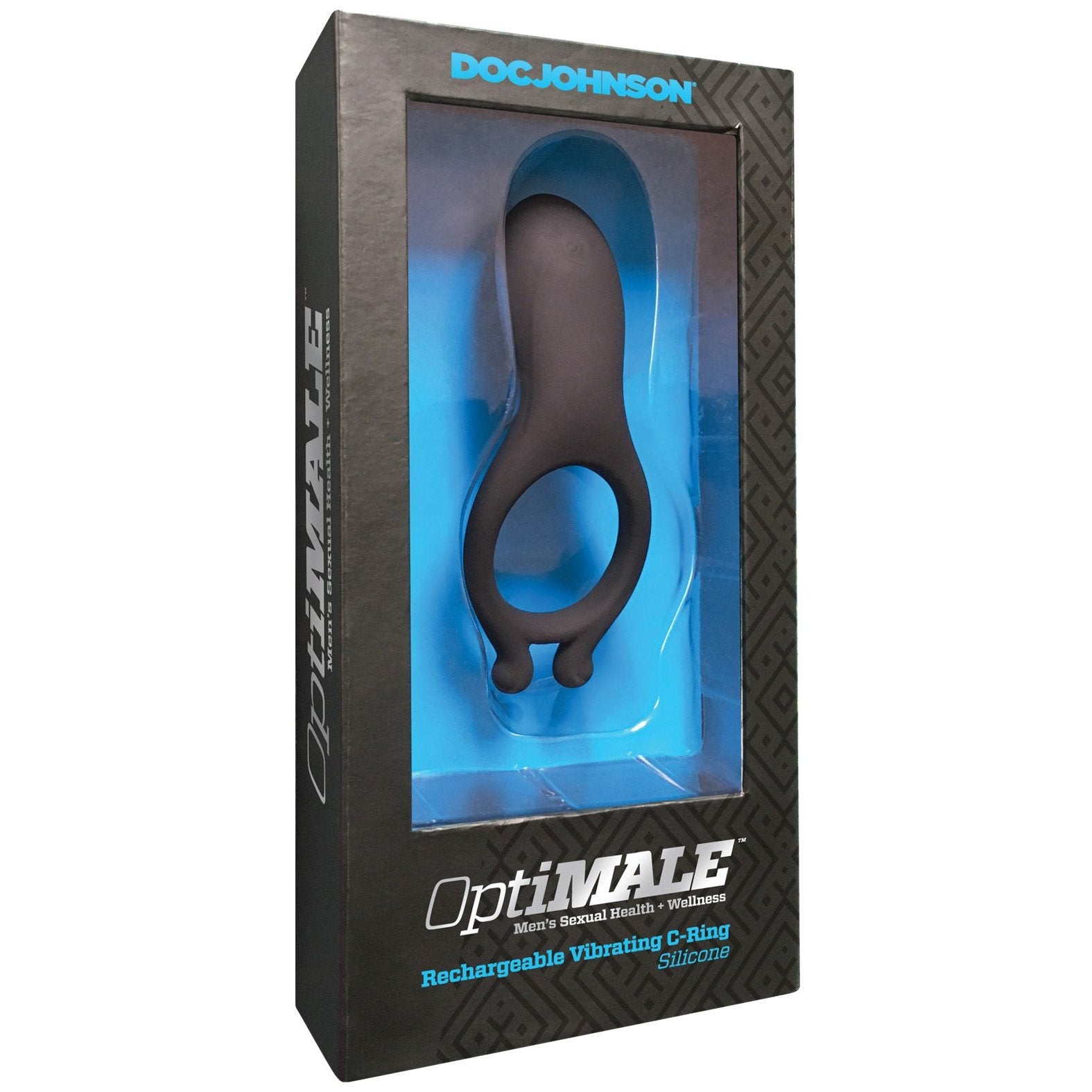 Shop OptiMale Rechargeable Vibrating C Ring Vibrating Cock Rings