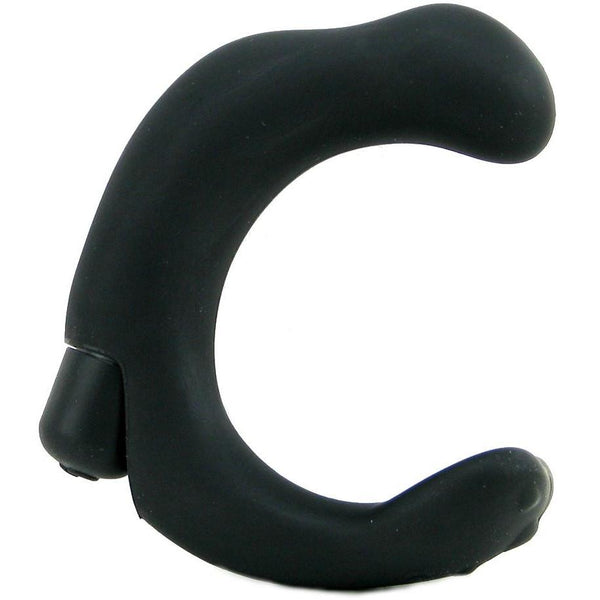 Experience unparalleled pleasure with the P-Rock Prostate Massager by California Exotic Novelties. This black C-shaped massager is crafted from premium silicone for optimal comfort, durability, and a luxurious feel. Plus, its waterproof for added fun and convenience.