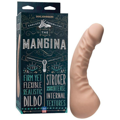 The Mangina - Male Masturbator & Dildo Combo