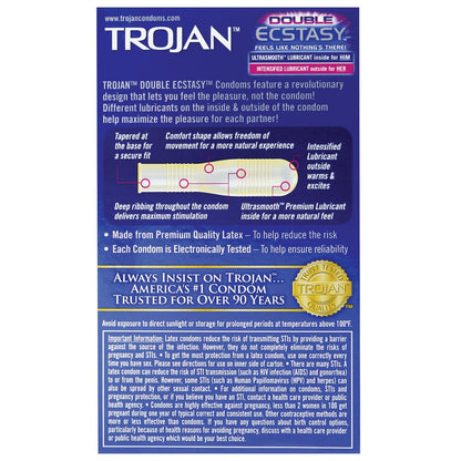 Trojan Double Ecstasy Condoms