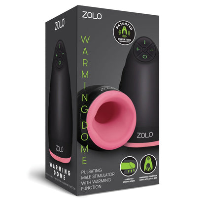 Zolo Pulsating Warming Dome Male Stimulator